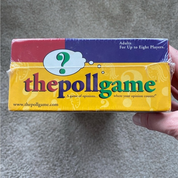 New Sealed Complete The Poll Game A Game Of Opinions Vintage 2000 Adult Game - Picture 6 of 6